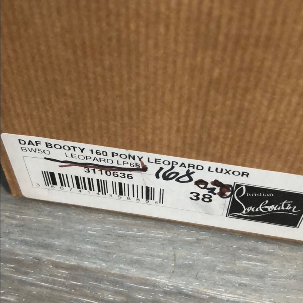 Christian Louboutin Daf Booty sz 38 - Picture 8 of 8
